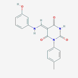 molecular formula C18H15N3O4 B7765341 CID 5801074 