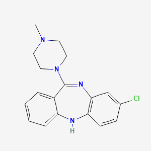 molecular formula C18H19ClN4 B7765397 Clozapine CAS No. 1333667-72-3