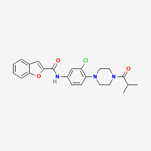molecular formula C23H24ClN3O3 B7765442 Rasarfin 