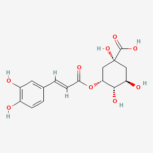 molecular formula C16H18O9 B7765586 新绿原酸 CAS No. 342811-68-1