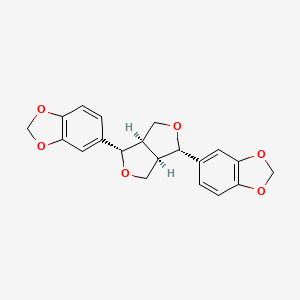 molecular formula C20H18O6 B7765591 Sesamin CAS No. 7076-24-6