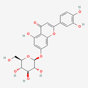molecular formula C21H20O11 B7765609 Cynaroside CAS No. 26811-41-6