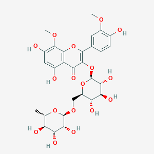 molecular formula C29H34O17 B7765641 Limocitrin-3-O-rutinoside CAS No. 79384-27-3