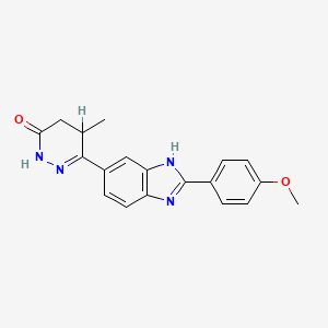 molecular formula C19H18N4O2 B7765780 Pimobendan CAS No. 118428-36-7