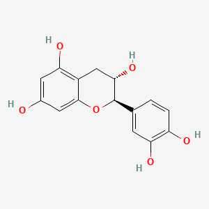 molecular formula C15H14O6 B7765790 Cianidanol CAS No. 8001-48-7