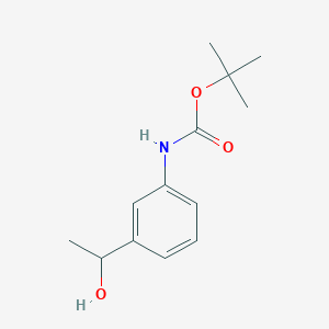 tert-butyl N-[3-(1-hydroxyethyl)phenyl]carbamate