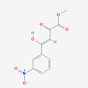 methyl (3Z)-4-hydroxy-4-(3-nitrophenyl)-2-oxobut-3-enoate