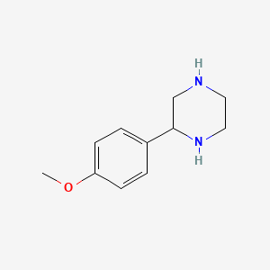 molecular formula C11H16N2O B7765892 2-(4-Methoxyphenyl)piperazine CAS No. 137684-21-0