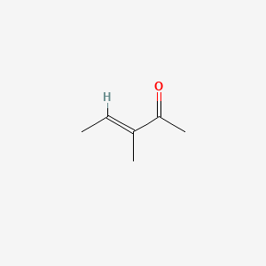 molecular formula C6H10O B7765926 3-Methyl-3-penten-2-one CAS No. 1567-73-3