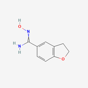 2,3-Dihydrobenzo[b]furan-5-amide oxime