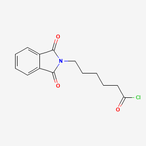 molecular formula C14H14ClNO3 B7766118 N-(6-Chloro-6-oxohexyl)phthalimide 