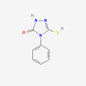 molecular formula C8H7N3OS B7766179 CID 261417 