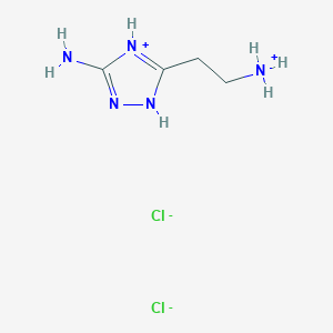 molecular formula C4H11Cl2N5 B7766255 Cambridge id 5132245 