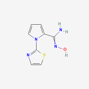 molecular formula C8H8N4OS B7766283 CID 4689300 