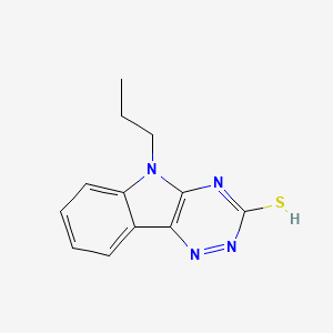molecular formula C12H12N4S B7766298 CID 618463 