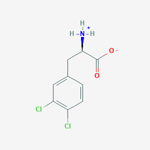(2R)-2-azaniumyl-3-(3,4-dichlorophenyl)propanoate