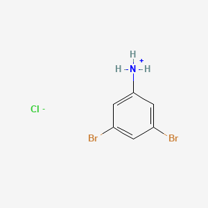 (3,5-Dibromophenyl)azanium;chloride