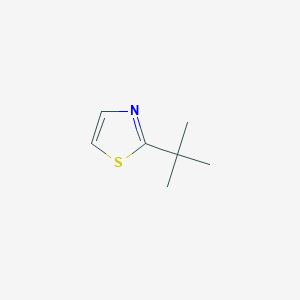 B077666 2-tert-Butyl-1,3-thiazole CAS No. 13623-12-6