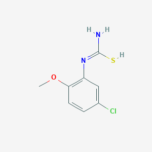 molecular formula C8H9ClN2OS B7766658 CID 95235 