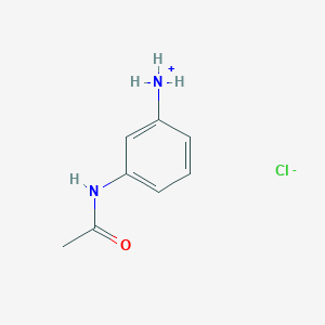 molecular formula C8H11ClN2O B7766662 3-Acetamidoanilinium chloride 