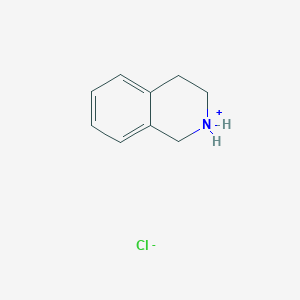 molecular formula C9H12ClN B7766761 Isoquinoline, 1,2,3,4-tetrahydro-, hydrochloride 