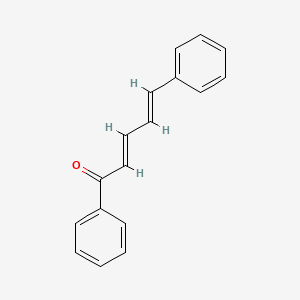 molecular formula C17H14O B7766766 肉桂次甲基苯乙酮 CAS No. 132794-05-9