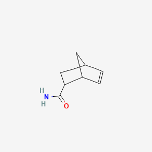 molecular formula C8H11NO B7766790 Bicyclo[2.2.1]hept-5-ene-2-carboxamide CAS No. 51757-85-8