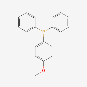 molecular formula C19H17OP B7766800 (4-Methoxyphenyl)(diphenyl)phosphine 