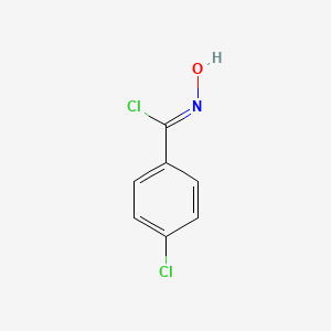 molecular formula C7H5Cl2NO B7766950 4-氯-N-羟基苯甲酰亚胺酰氯 CAS No. 74903-80-3