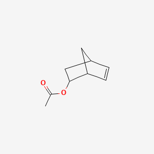 molecular formula C9H12O2 B7767026 5-降冰片烯-2-基乙酸酯 CAS No. 5257-37-4