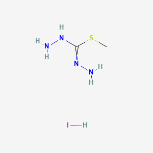 molecular formula C2H9IN4S B7767045 CID 2777915 