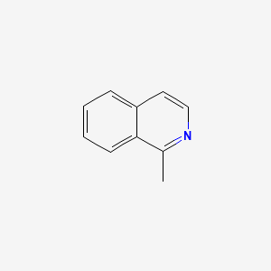 molecular formula C10H9N B7767057 1-Methylisoquinoline CAS No. 58853-80-8