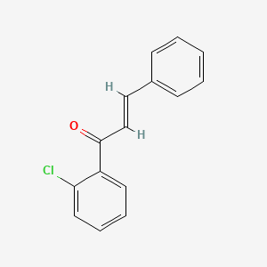 molecular formula C15H11ClO B7767085 1-(2-Chlorophenyl)-3-phenylprop-2-en-1-one CAS No. 20426-47-5