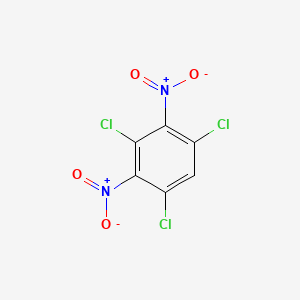 molecular formula C6HCl3N2O4 B7767123 1,3,5-Trichloro-2,4-dinitrobenzene CAS No. 8003-46-1