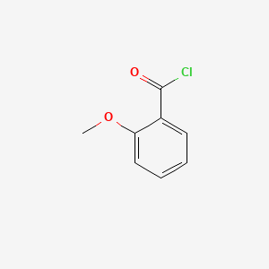molecular formula C8H7ClO2 B7767142 2-Methoxybenzoyl chloride CAS No. 1300-64-7