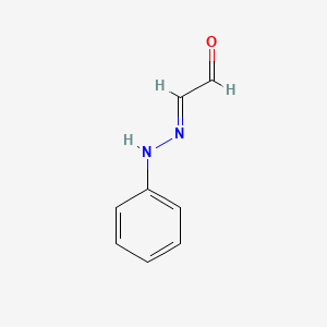 molecular formula C8H8N2O B7767193 2-(2-苯基腙)乙醛 