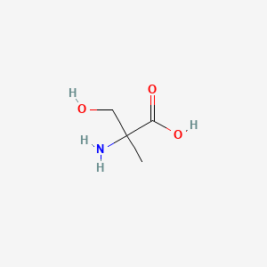 molecular formula C4H9NO3 B7767232 2-甲基丝氨酸 CAS No. 3398-40-1
