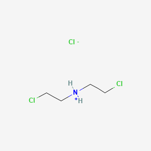 molecular formula C4H10Cl3N B7767264 Bis(2-chloroethyl)ammonium chloride 