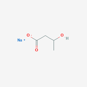 molecular formula C4H7NaO3 B7767290 sodium;3-hydroxybutanoate 