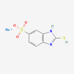 molecular formula C7H5N2NaO3S2 B7767293 CID 104642 
