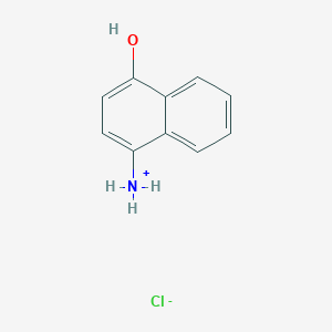 molecular formula C10H10ClNO B7767381 1-萘酚，4-氨基-，盐酸盐 