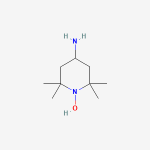 molecular formula C9H20N2O B7767384 4-Amino-2,2,6,6-tetramethylpiperidin-1-ol CAS No. 76462-91-4
