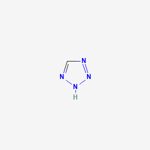 molecular formula CH2N4 B7767405 1H-四唑 CAS No. 288-95-9