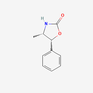 molecular formula C10H11NO2 B7767412 (4S,5R)-(-)-4-Methyl-5-phenyl-2-oxazolidinone CAS No. 28044-22-6