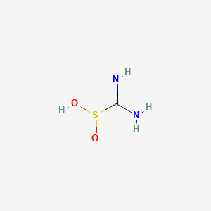 molecular formula CH4N2O2S B7767573 Thiourea dioxide CAS No. 4189-44-0