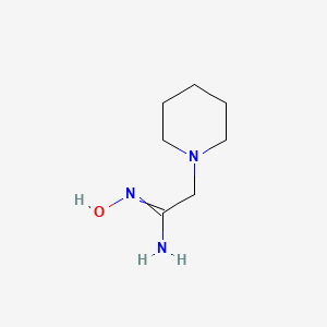 N'-hydroxy-2-piperidin-1-ylethanimidamide
