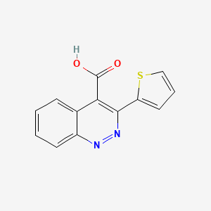 molecular formula C13H8N2O2S B7767723 3-(2-Thienyl)cinnoline-4-carboxylic acid CAS No. 874772-70-0