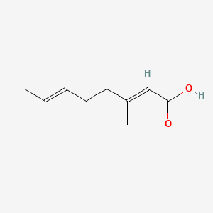 molecular formula C10H16O2 B7767743 Geranic acid CAS No. 4698-08-2