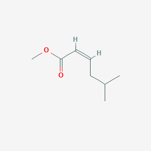 (Z)-5-Methyl-2-hexenoic acid methyl ester