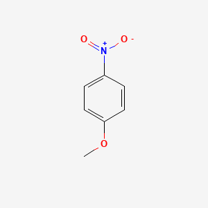 molecular formula C7H7NO3 B7767831 4-Nitroanisole CAS No. 91-23-6(o-Nitroanisole); 100-17-4(p-Nitroanisole)